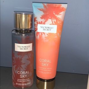 Victoria’s secret fragrance must & lotion.
